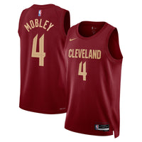 Evan Mobley Cleveland Cavaliers Basketball Jersey, Maroon Swingman Sportswear Jersey Shirt, Sleeveless Athletic Tank Jersey, Casual Gift for Men