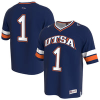 UTSA Roadrunners Football Jersey, Navy Fashion Lightweight Sportswear Jersey Shirt, Lightweight Breathable Athletic Jersey, Casual Gift for Men