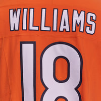 Caleb Williams Chicago Bears Football Jersey, Orange Elite Sportswear Jersey Shirt, Lightweight Breathable Athletic Jersey, Casual Gift for Men