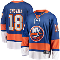 Pierre Engvall New York Islanders Hockey Jersey, Blue Breakaway Sportswear Jersey Shirt, Long Sleeve Hockey Sweater Jersey, Casual Gift for Men