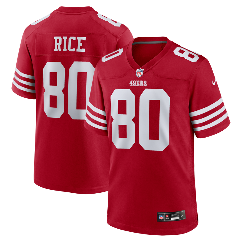 Jerry Rice San Francisco 49ers Football Jersey, Sportswear Jersey Shirt, Lightweight Athletic Jersey, Casual Gift for Men, Style 4482882