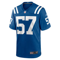 Jaylon Carlies Indianapolis Colts Football Jersey, Royal Sportswear Jersey Shirt, Lightweight Breathable Athletic Jersey, Casual Gift for Men
