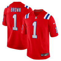 A.J. Brown New England Patriots Football Jersey, Red Game Sportswear Jersey Shirt, Lightweight Breathable Athletic Jersey, Casual Gift for Men