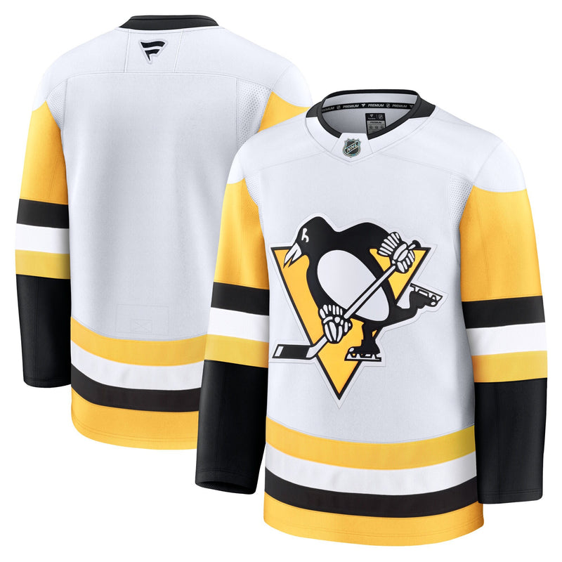 Pittsburgh Penguins Hockey Jersey, White Sportswear Jersey Shirt, Long Sleeve Hockey Sweater Jersey, Casual Gift for Men, Style 202015755