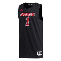 Louisville Cardinals Basketball Jersey, Black Replica Sportswear Jersey Shirt, Sleeveless Athletic Tank Jersey, Casual Gift for Men