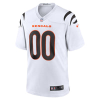 Cincinnati Bengals Football Jersey, White Game Sportswear Jersey Shirt, Lightweight Breathable Athletic Jersey, Casual Gift for Men