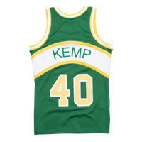 Seattle Supersonics Shawn Kemp Hardwood Classics Basketball Jersey, Sportswear Jersey Shirt, Sleeveless Athletic Jersey, Casual Gift for Men