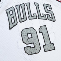 Chicago Bulls Basketball Jersey, White Swingman Sportswear Jersey Shirt, Sleeveless Athletic Tank Jersey, Casual Gift for Men, Style 204330105