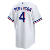 Joc Pederson Texas Rangers Baseball Jersey, White Replica Sportswear Jersey Shirt, Lightweight Breathable Athletic Jersey, Casual Gift for Men