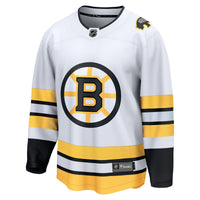 Boston Bruins Hockey Jersey, White Breakaway Sportswear Jersey Shirt, Long Sleeve Hockey Sweater Jersey, Casual Gift for Men, Style 202460165