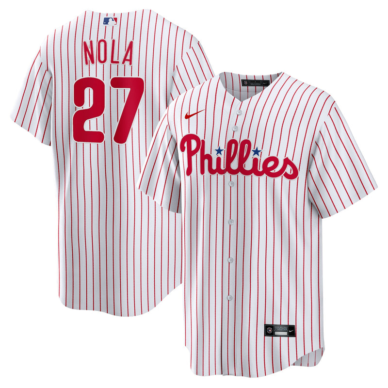 Aaron Nola Philadelphia Phillies Baseball Jersey, Sportswear Jersey Shirt, Lightweight Athletic Jersey, Casual Gift for Men, Style 3592668