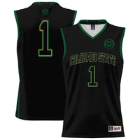 Colorado State Rams Basketball Jersey, Black Lightweight Sportswear Jersey Shirt, Sleeveless Athletic Tank Jersey, Casual Gift for Men