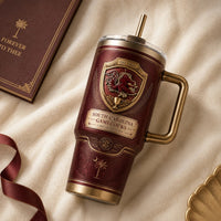 SC Crest - Garnet Heritage on a Tumbler Silhouette