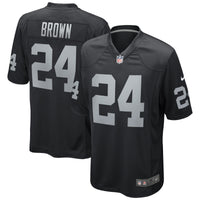 Willie Brown Las Vegas Raiders Football Jersey, Black Game Sportswear Jersey Shirt, Lightweight Breathable Athletic Jersey, Casual Gift for Men