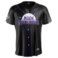 Erie SeaWolves Baseball Jersey, Black Replica Alternate Sportswear Jersey Shirt, Lightweight Breathable Athletic Jersey, Casual Gift for Men