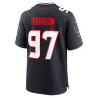 Dominique Robinson Houston Texans Football Jersey, Navy Sportswear Jersey Shirt, Lightweight Breathable Athletic Jersey, Casual Gift for Men