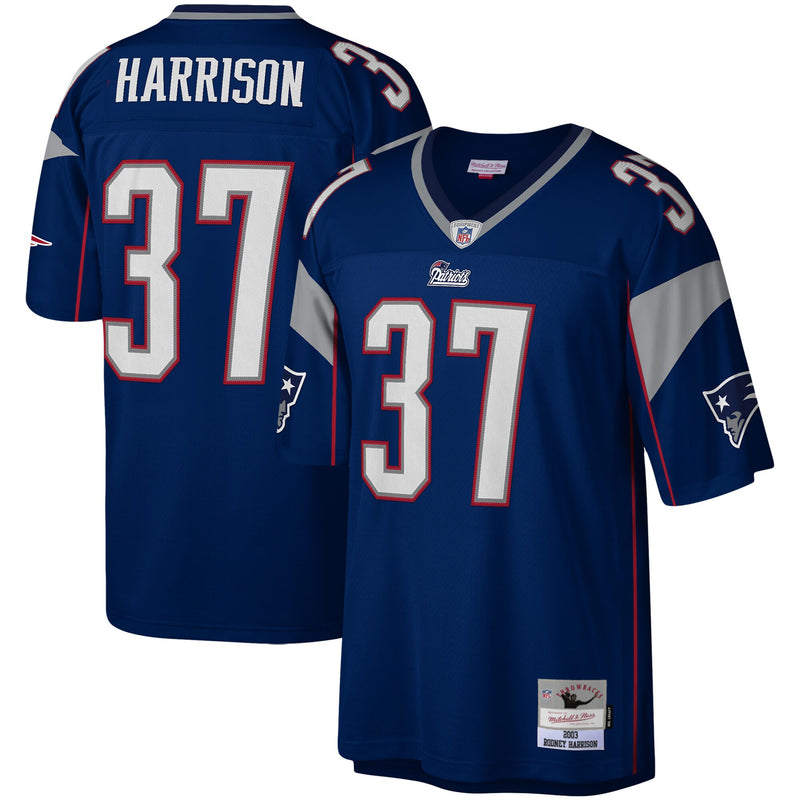 Rodney Harrison New England Patriots Football Jersey, Sportswear Jersey Shirt, Lightweight Athletic Jersey, Casual Gift for Men, Style 3604323