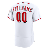 Cincinnati Reds Baseball Jersey, White Authentic Home Sportswear Jersey Shirt, Lightweight Breathable Athletic Jersey, Casual Gift for Men