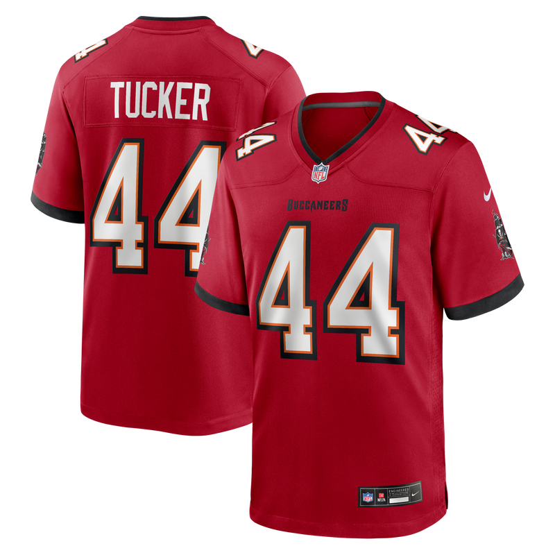 Sean Tucker Tampa Bay Buccaneers Football Jersey, Red Game Sportswear Jersey Shirt, Lightweight Breathable Athletic Jersey, Casual Gift for Men