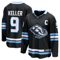 Clayton Keller Utah Mammoth Hockey Jersey, Sportswear Jersey Shirt, Long Sleeve Hockey Sweater Jersey, Casual Gift for Men, Style 203661361