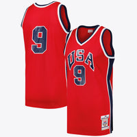 USA Michael Jordan Team USA 1984 Basketball Jersey, Basketball Sportswear Jersey Shirt, Sleeveless Athletic Tank Jersey, Casual Gift for Men