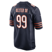 Gervon Dexter Sr. Chicago Bears Football Jersey, Navy Game Sportswear Jersey Shirt, Lightweight Breathable Athletic Jersey, Casual Gift for Men