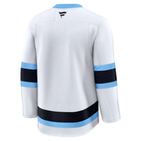 Utah Mammoth Hockey Jersey, White Premium Away Sportswear Jersey Shirt, Long Sleeve Hockey Sweater Jersey, Casual Gift for Men, Style 201928527