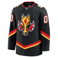 Calgary Flames Hockey Jersey, Black Premium Sportswear Jersey Shirt, Long Sleeve Hockey Sweater Jersey, Casual Gift for Men, Style 202055775