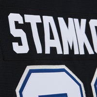 Steven Stamkos Tampa Bay Lightning Hockey Jersey, Black Sportswear Jersey Shirt, Long Sleeve Hockey Sweater Jersey, Casual Gift for Men