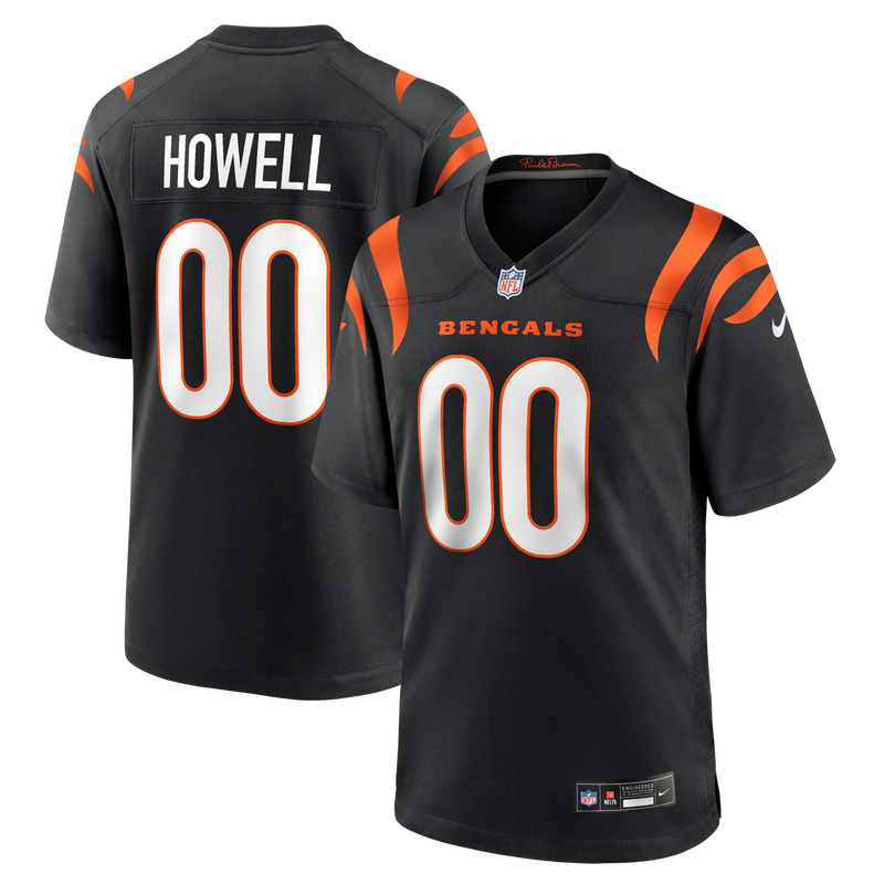 Cashius Howell Cincinnati Bengals Football Jersey, Black Sportswear Jersey Shirt, Lightweight Breathable Athletic Jersey, Casual Gift for Men