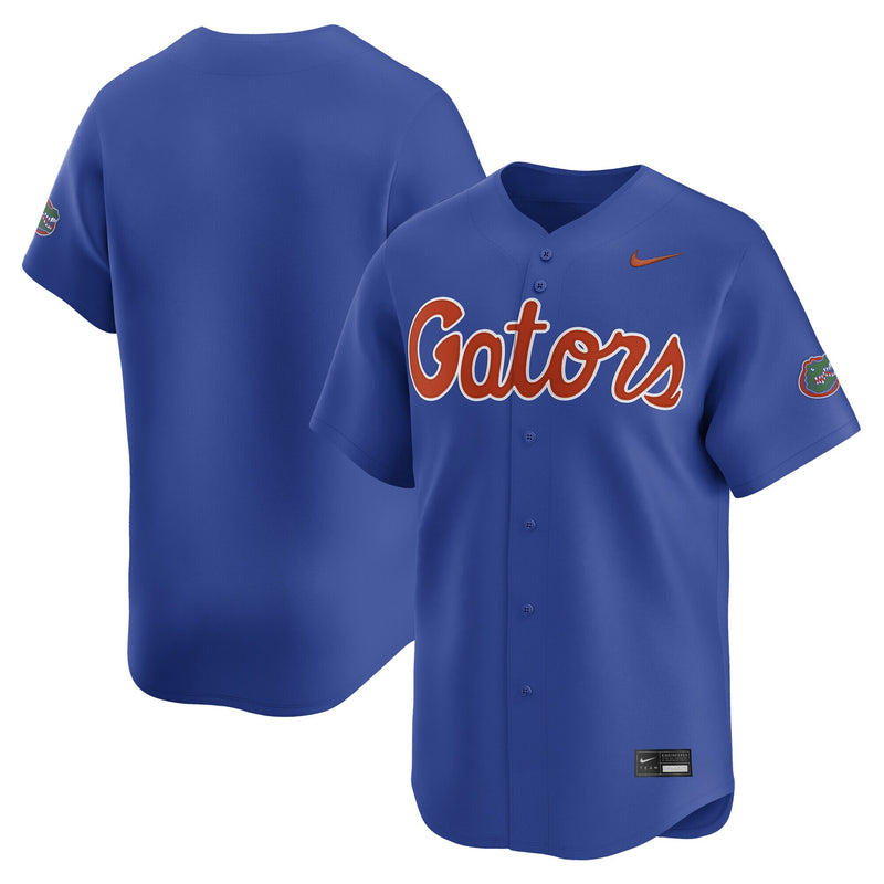 Florida Gators Baseball Jersey, Royal Limited Sportswear Jersey Shirt, Lightweight Breathable Athletic Jersey, Casual Gift for Men