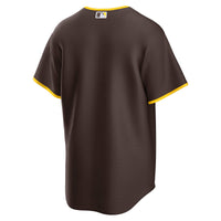 San Diego Padres Baseball Jersey, Brown Replica Sportswear Jersey Shirt, Lightweight Breathable Athletic Jersey, Casual Gift for Men