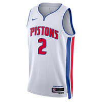 Cade Cunningham Detroit Pistons Basketball Jersey, White Swingman Sportswear Jersey Shirt, Sleeveless Athletic Tank Jersey, Casual Gift for Men