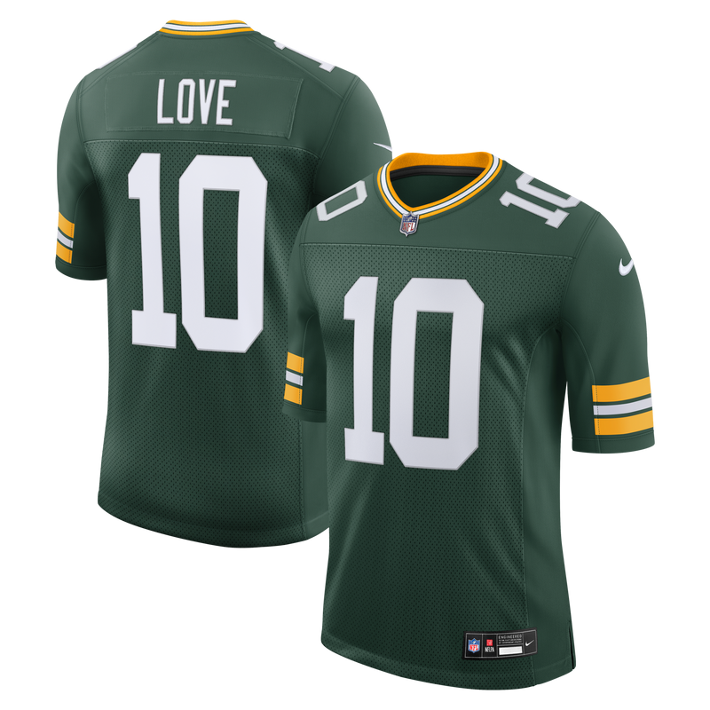 Green Bay Packers Football Jersey, Limited Stitched Sportswear Jersey Shirt, Lightweight Breathable Athletic Jersey, Casual Gift for Men