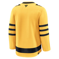 Pittsburgh Penguins Hockey Jersey, Gold Premium Sportswear Jersey Shirt, Long Sleeve Hockey Sweater Jersey, Casual Gift for Men, Style 203133878