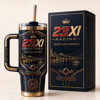 Monaco Nocturne - 23XI Gilded Crest Tumbler