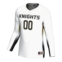 UCF Knights Volleyball Jersey, White Sportswear Jersey Shirt, Lightweight Breathable Athletic Jersey, Casual Gift for Men, Style 200461813