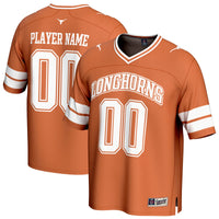 Texas Longhorns Football Jersey, Orange Sportswear Jersey Shirt, Lightweight Breathable Athletic Jersey, Casual Gift for Men, Style 202073218