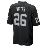 Darien Porter Las Vegas Raiders Football Jersey, Black Game Sportswear Jersey Shirt, Lightweight Breathable Athletic Jersey, Casual Gift for Men
