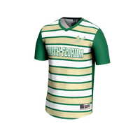 South Florida Bulls Lightweight Soccer Jersey, Green Sportswear Jersey Shirt, Lightweight Breathable Athletic Jersey, Casual Gift for Men