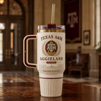TAMU Tradition - The Aggieland Crest Tumbler