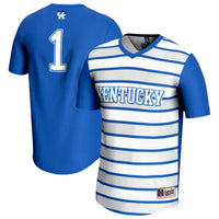 Kentucky Wildcats Lightweight Soccer Jersey, Royal Fashion Sportswear Jersey Shirt, Lightweight Breathable Athletic Jersey, Casual Gift for Men