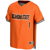 Oklahoma State Cowboys Baseball Jersey, Sportswear Jersey Shirt, Lightweight Breathable Athletic Jersey, Casual Gift for Men, Style 201141746
