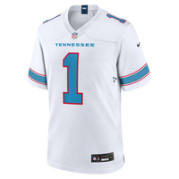 Cameron Ward Tennessee Titans Football Jersey, White Game Sportswear Jersey Shirt, Lightweight Breathable Athletic Jersey, Casual Gift for Men