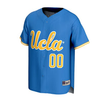 UCLA Bruins Baseball Jersey, Blue Fashion Sportswear Jersey Shirt, Lightweight Breathable Athletic Jersey, Casual Gift for Men, Style 204077141