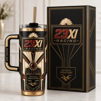 23XI Deco - Gilded Crest and Black Column Tumbler