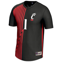 Cincinnati Bearcats Soccer Jersey, Black Fashion Sportswear Jersey Shirt, Lightweight Breathable Athletic Jersey, Casual Gift for Men
