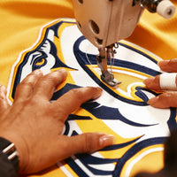 Nashville Predators Hockey Jersey, Yellow Authentic Home Sportswear Jersey Shirt, Long Sleeve Hockey Sweater Jersey, Casual Gift for Men