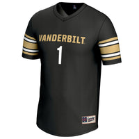Vanderbilt Commodores Lacrosse Jersey, Sportswear Jersey Shirt, Lightweight Breathable Athletic Jersey, Casual Gift for Men, Style 201421964