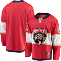 Florida Panthers Hockey Jersey, Red Breakaway Sportswear Jersey Shirt, Long Sleeve Hockey Sweater Jersey, Casual Gift for Men, Style 2793233